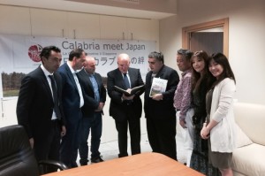Delegazione di “food bloggers” giapponesi ricevuta dal Presidente Oliverio