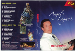 COPERTINA DOPPIO CD ORA CANTO ANGELO LAGANA OTTOBRE 2015