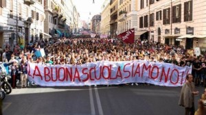 Domani sciopero dei docenti italiani contro la riforma della scuola