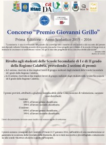 Crotone – Grande partecipazione delle scuole calabresi al premio “Giovanni Grillo”