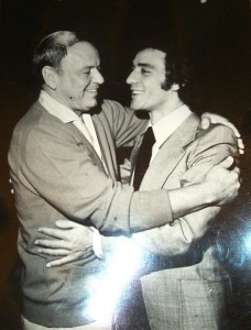 FOTO | Mino Reitano con il grande “The Voice” Frank Sinatra