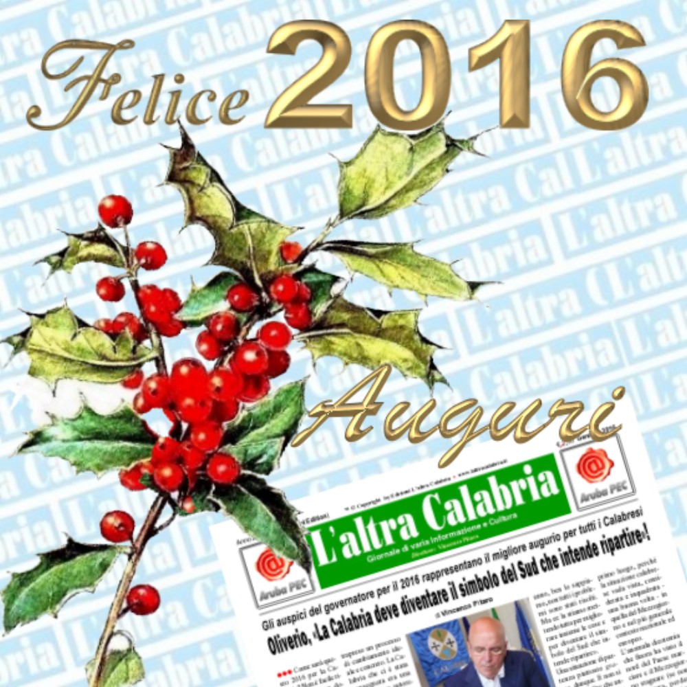 2016 Auguri L'altra Calabria - 1