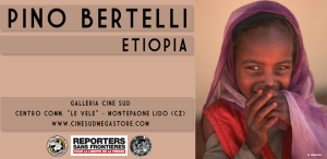 Montepaone – Pino Bertelli ospite della Galleria Fotografica di Cine Sud con la mostra “Etiopia”