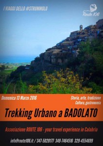 Domenica 13 Marzo il Trekking Urbano a Badolato