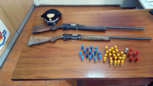 Sequestrati 2 fucili e cartucce nella periferia sud di Catanzaro