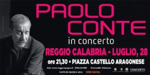 Grande attesa per il concerto di Paolo Conte a Reggio Calabria
