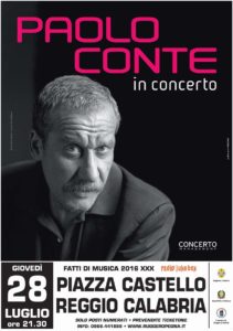 Da venerdì in vendita i biglietti per il concerto di Paolo Conte a Reggio Calabria
