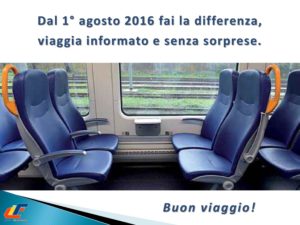 Trasporto Regionale: dall’1 agosto si rinnova il biglietto di Trenitalia