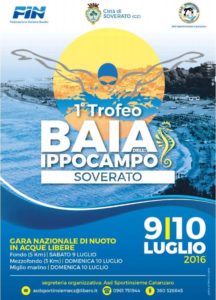 Nuoto – Oggi e domani il 1° Trofeo Baia dell’Ippocampo Soverato
