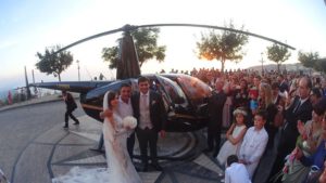 Elicottero atterra nella piazza di Nicotera per un matrimonio. Coisp Calabria: “Si chiariscano ruoli e responsabilità”