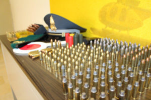 Scoperta “riserva” di munizioni per armi da sparo, sequestrate