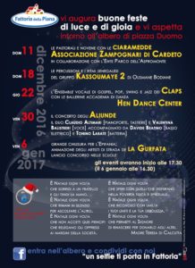 Fattoria della Piana – Un ricco calendario di eventi attorno all’Albero di luci di Piazza Duomo a Reggio Calabria