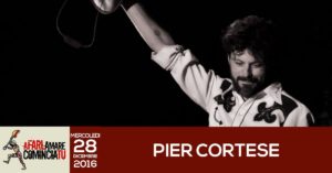 Catanzaro – Domani doppio appuntamento al Nuovo Supercinema con il cantautore Pier Cortese