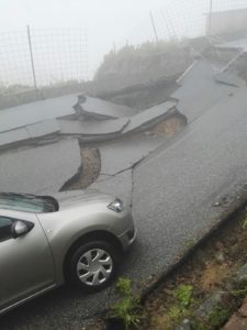 Girifalco – Chiusa la strada crollata stamattina