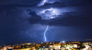 Maltempo – Allerta Protezione Civile per temporali e venti forti sulla Calabria