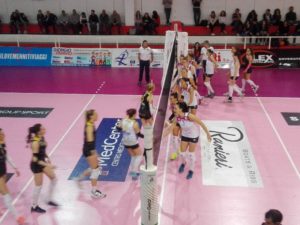 Il Volley Soverato supera Millenium Brescia in gara 1 dei quarti di finale dei playoff