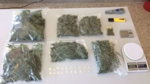 Corriere della droga arrestato dalla Guardia di Finanza, sequestrato mezzo kg di marijuana