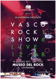 Vasco Rock Show in video concerto al Museo del Rock di Catanzaro
