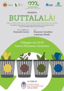Teatro Politeama Catanzaro – “Buttalalà”, lo spettacolo che promuove la raccolta differenziata