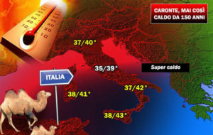 In arrivo l’anticiclone “Caronte”, previsto clima infuocato in Calabria
