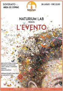 Soverato, il 26 luglio “Naturium Lab, l’evento”: architettura, creatività, spettacoli, enogastronomia