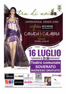 Teatro Soverato – Stasera “International Fashion Week”