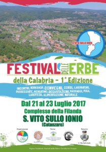 A S. Vito Sullo Ionio la prima edizione del Festival delle Erbe della Calabria