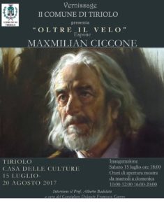 A Tiriolo la mostra d’arte “Oltre il velo” del pittore Maxmilian Ciccone