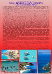 Gita a Tropea con escursione in barca del 18 Agosto con partenza da Soverato