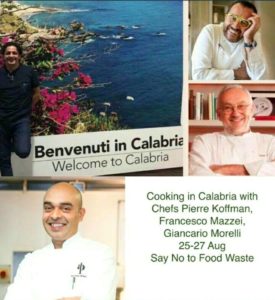 Il famoso chef Francesco Mazzei e i suoi stellati colleghi promuovono una cucina senza sprechi