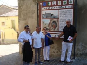 I Templari del Gran Priorato d’Italia OSMTH in visita a Montauro  accolti dal professore soveratese Giuseppe Pisano