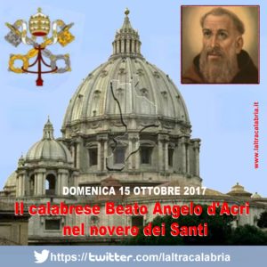 Papa Francesco proclama Santo il calabrese Beato Angelo d’Acri