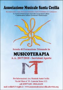 Parte a Lamezia Terme il corso triennale di formazione in Musicoterapia