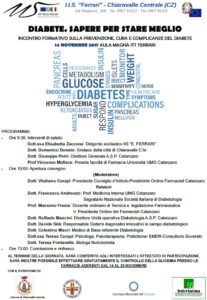 Chiaravalle – Incontro formativo sulla prevenzione, cura e complicanze del diabete