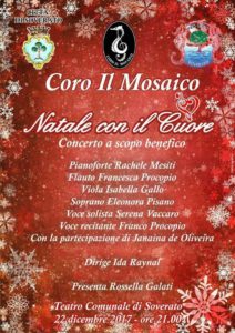 Teatro Soverato – Venerdì 22 Dicembre il concerto “Natale con il Cuore”