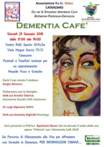 Tornano i “Dementia Café” della Ra.Gi. Onlus