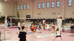 Brusco stop casalingo del Volley Soverato contro il Club Italia