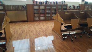 Allagata la biblioteca provinciale ubicata nella sede del liceo classico “Galluppi”