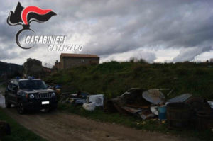 Girifalco – Terreno privato usato come discarica rifiuti, sequestrato