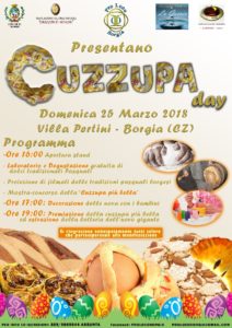 Domenica 25 Marzo a Borgia il “Cuzzupa Day”