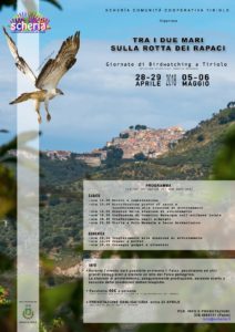 A Tiriolo il 28-29 aprile e il 05-06 maggio 2018 le giornate di Birdwatching