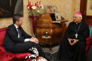 “Chiese Aperte” a S. Vitaliano, incontro tra il Presidente Rossi e S.E. Mons. Bertolone per la promozione del patrimonio ecclesiastico di Catanzaro