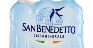Ritirato un lotto di bottiglie dell’acqua minerale San Benedetto