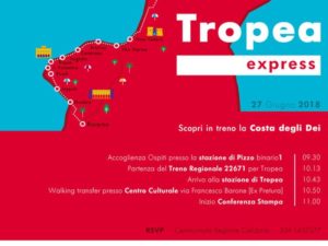 Trenitalia e Regione Calabria presentano “Tropea Express”