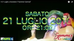 Soverato – Sabato 21 Luglio la terza edizione del “Summer Carnival”