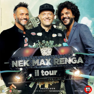 Summer Arena 2018 al via questa sera con il concerto di Max Pezzali Nek e Francesco Renga a Soverato
