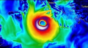 L’uragano “Medicane” sta arrivando, trema la Calabria: «La più grande tempesta di sempre nel Mediterraneo»