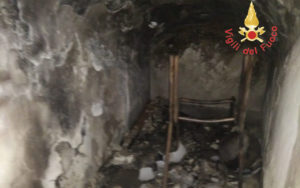 Borgia – Incendio al chiostro della chiesa Santa Maria della Roccella, indagini