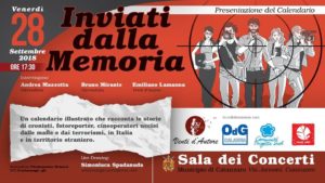 “Inviati dalla Memoria”, a Catanzaro la presentazione del calendario dedicato ai giornalisti vittime di mafie e terrorismo
