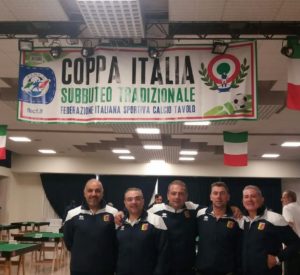 Seconda partecipazione alla Coppa Italia dell’Us Catanzaro Subbuteo